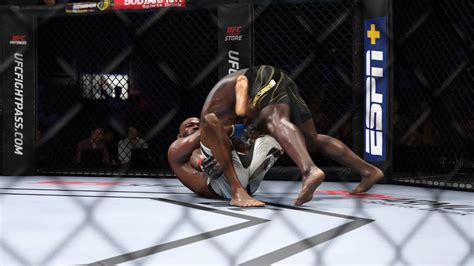 Israel Adesanya Vs Jon Jones Full Fight Ea Sports Ufc 4 Youtube