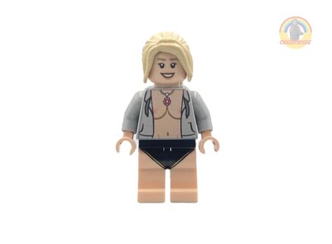 Naked Minifigures With Breasts Custom Design Printed On Lgo Parts Open