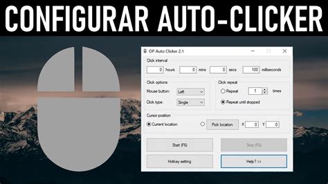 C Mo Configurar Autoclicker Tutorial Youtube