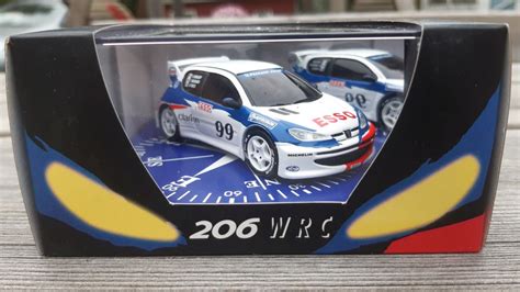 Peugeot 206 WRC Esso Salon de Paris 1998 Delecour Grönholm Panizzi