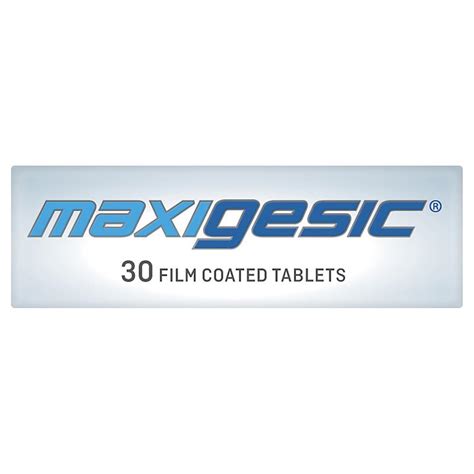 Buy Maxigesic Double Action Combination Pain Relief Tablets