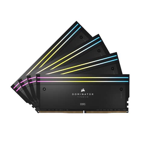 Corsair Dominator Titanium RGB 96gb DDR5 6000 C30 Kit 4x24gb QdL