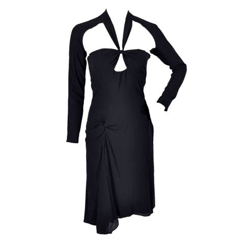 Vintage Tom Ford For Gucci Black Dress At 1stdibs Vintage Gucci Dress Gucci Vintage Dress