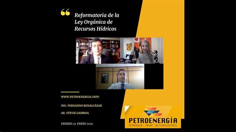 Ent Ab Stevie Gamboa e Ing Fernando Benalcázar Reformatoria Ley