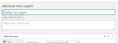 Woocommerce Como Criar Um Cupom De Desconto Em Sua Loja Google