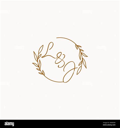 Lj initials logo Stock Vector Images - Alamy