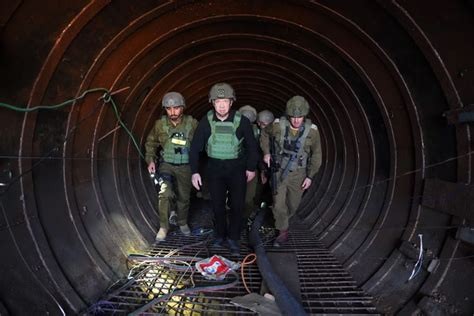 Israeli Army Discovers Sinwars Secret Massive Underground Tunnel