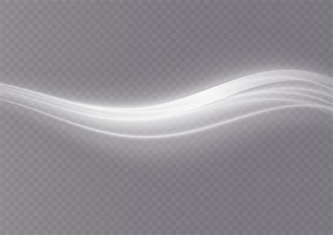 White Glowing Shiny Lines Effect Vector Background Luminous White