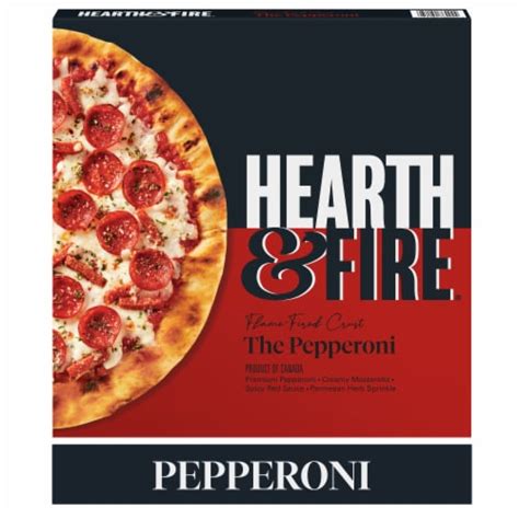 Hearth And Fire Pepperoni Original Crust Frozen Pizza 1990 Oz Kroger