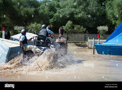 An image of from a Horse Driving competition where the riders navigate ...