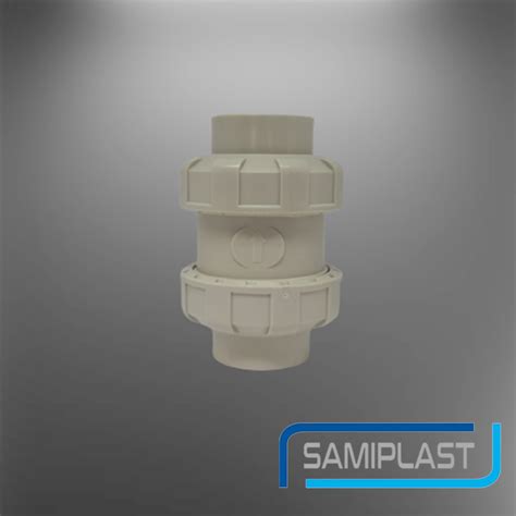 PPH True Union Ball Check Valve Samiplast