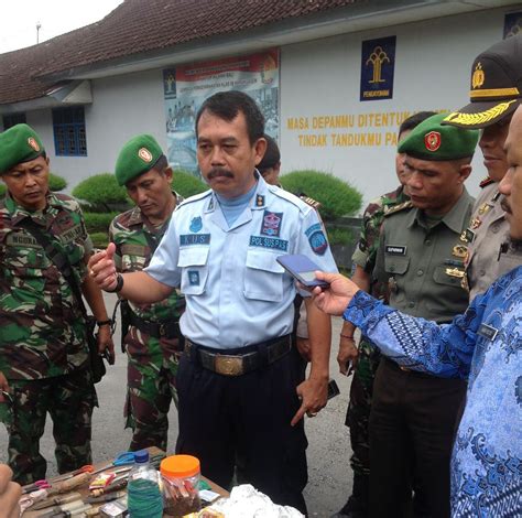 Tertibkan Narkoba Lapas Karangasem Gandeng TNI Polri Lakukan