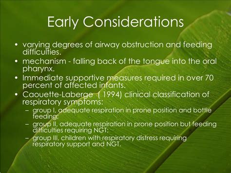 PPT - Early Mandibular Distraction Osteogenesis in Pierre Robin Sequence PowerPoint Presentation ...