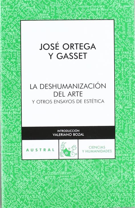 La Deshumanización Del Arte 1 Contemporánea Ortega Y Gasset José Amazones Libros