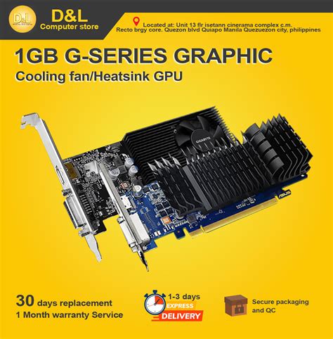 1GB G-SERIES GAMING GRAPHIC CARD [REFURBISHED] | Lazada PH