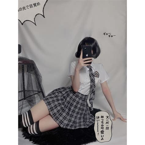Jual TERBARU SEXY LINGERIE CHECK DASI GAYA KAMPUS JEPANG COSPLAY