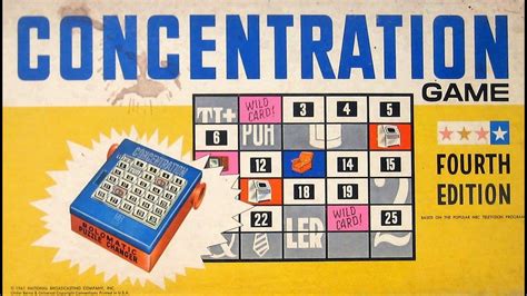 Ep 237 Concentration Board Game Review Milton Bradley 1958 How To