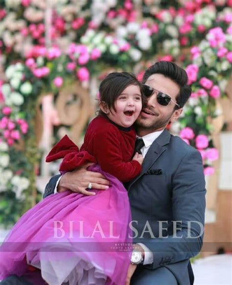 Latest Pictures Of Actor Wahaj Ali With His Daughter Amirah Reviewitpk