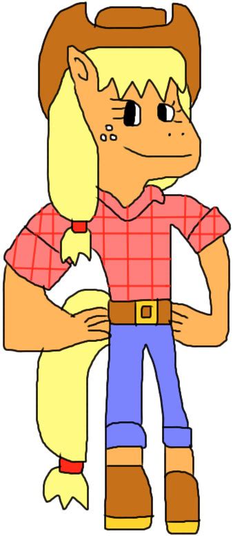 Sonic Styled Applejack By Jacobyel On Deviantart