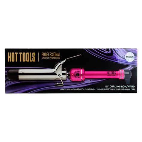 Hot Tools Professional 1 14 Pink Titanium Curling Ironwand 361 Global