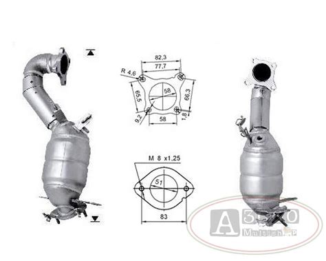 Catalizzatore Direct Fit Catalytic Converter Dfc Vw Jetta I V Tsi