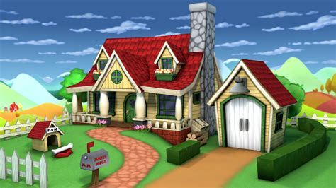 Toontown - Mickey's House 3D Model by WilliamModels on DeviantArt