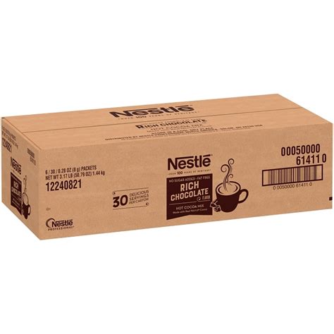 NESTLE HOT CHOCOLATE MIX SUGAR FREE US Foods CHEF STORE