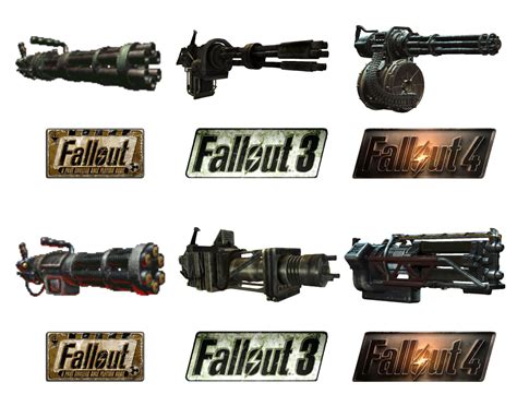 Fallout Weapons Evolution Through The Years Fallout фэндомы