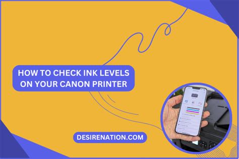 How To Check Ink Levels On Your Canon Printer