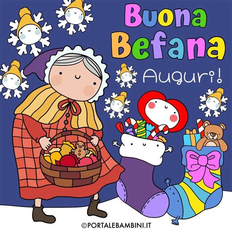 Buona Befana Immagini Gratis Portalebambini It