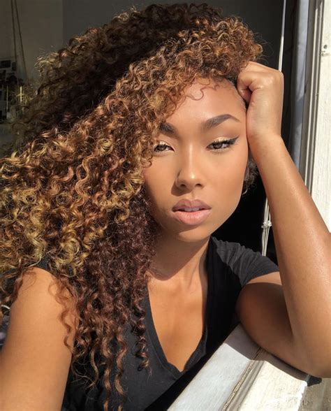 Beautiful Mixed Girls With Curly Hair