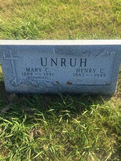 Heinrich Cornelius Henry Unruh 1885 1949 Memorial Find A Grave