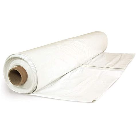 String Reinforced Flame Retardant Plastic Sheeting 6 Mil 20 X 100