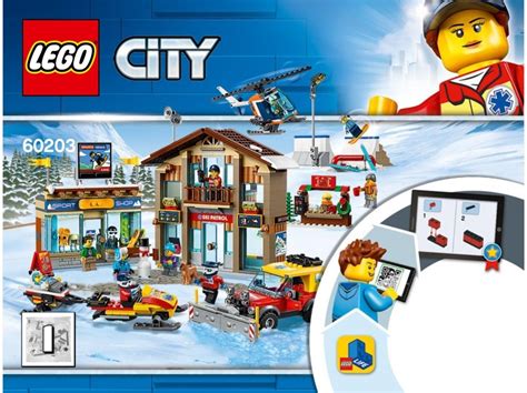 View LEGO® instruction 60203 Ski Resort - LEGO instructions and ...