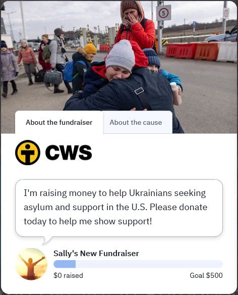 Welcome Ukrainian Refugees Cws