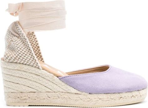 Manebi Hamptons Suede Low Wedge Espadrilles ShopStyle