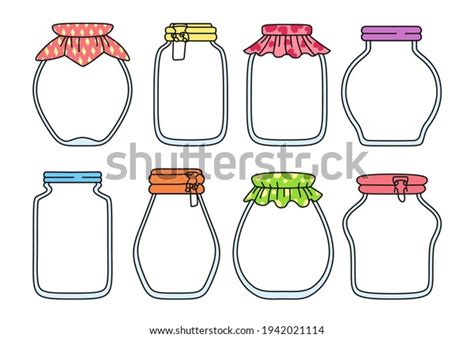 Empty Pickle Jar Clipart