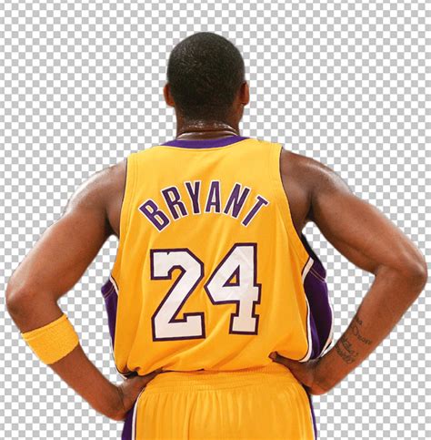 Kobe Bryant Jersey back view PNG Image | Kobe bryant, Kobe, Bryant