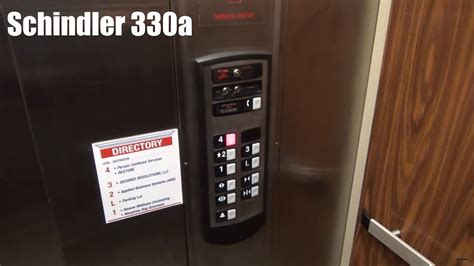 Schindler 330a Hydraulic Elevator In Batavia NY YouTube