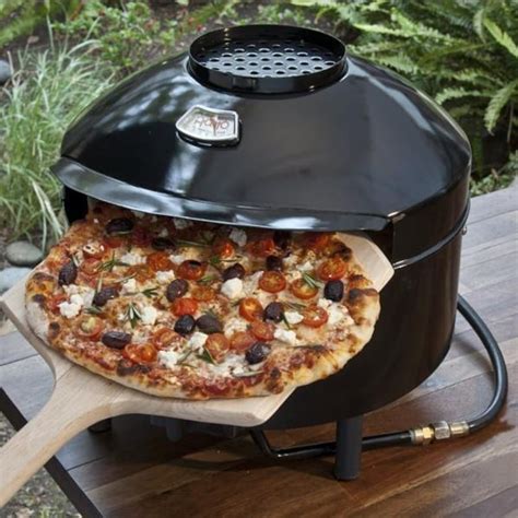 Pizzeria Pronto 18-Inch Portable Propane Gas Outdoor Pizza Oven : BBQ Guys