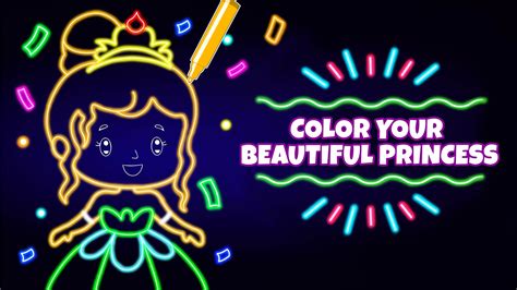 Doodle Glow Coloring & Drawing Games for Kids 🌟🎨:Amazon.de:Appstore for ...