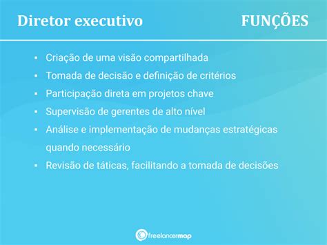 O Que Faz Um Diretor Executivo CEO Perfis Profissionais Em TI