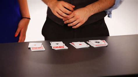 How To Do The 4 Aces Card Trick Howcast