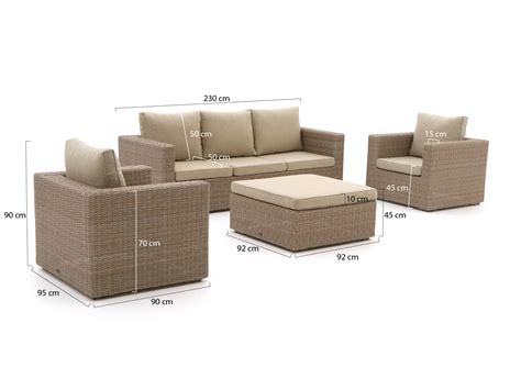 Intenso Carpino Sessel Sofa Lounge Set Teilig Kubu Inkl Kissen