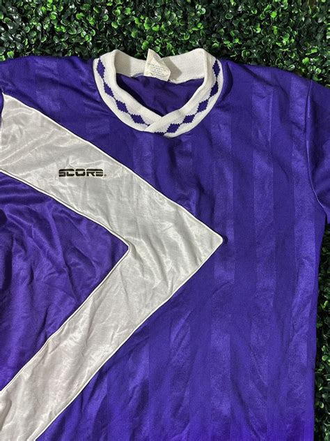 Vintage Score Soccer Jersey Xl Gem