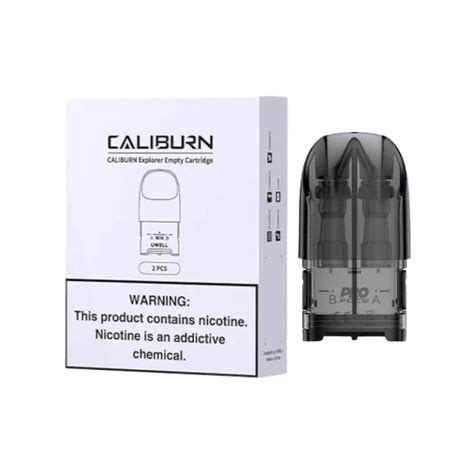 Empty Cartridges For Uwell Caliburn Explorer Pod Kit Ml Vaperbg