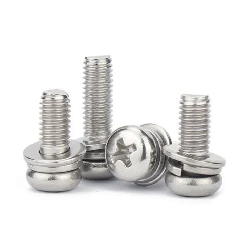 M1 6 M2 M2 5 M3 M4 M5 M6 M8 304 Stainless Steel Cross Pan Head Bolt