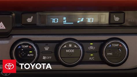 The 2016 Tacoma L Dual Zone Automatic Climate Control Toyota YouTube