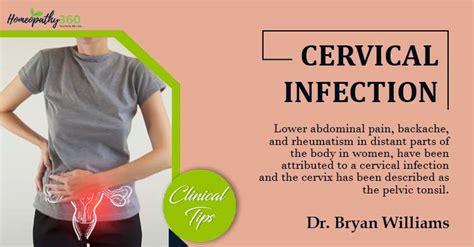 Cervical Infection: Clinical Tips by Dr. Bryan Williams - homeopathy360