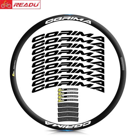 2022 Mcc 32 Road Bike Rim Sticker Bicycle Wheel Set Stickers